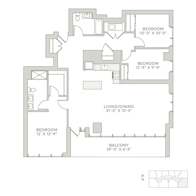 Floorplan - Solstice on the Park