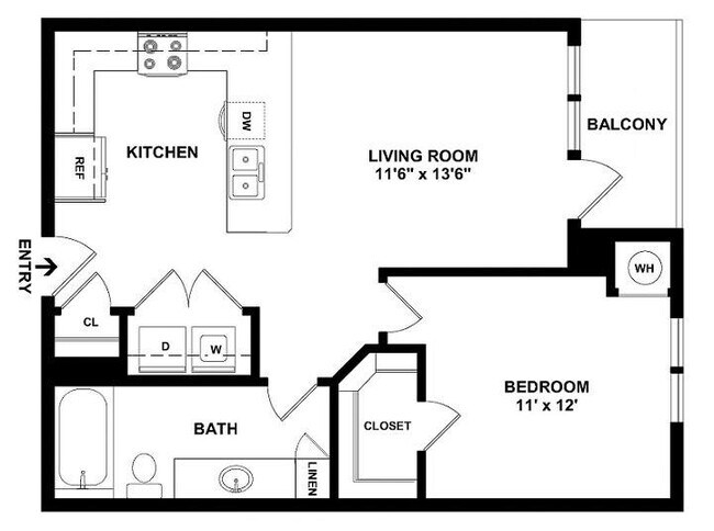 Floorplan - Centric LoHi by Windsor
