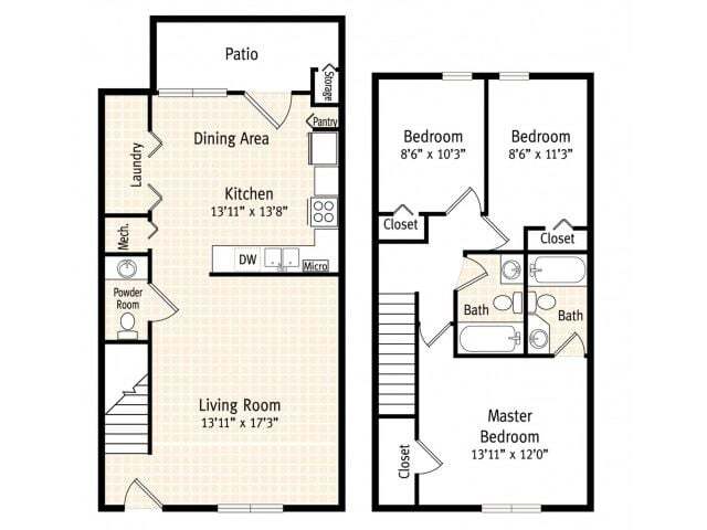 Floorplan - Santa Fe Oaks