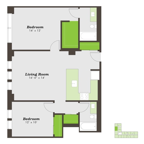 Floorplan - The Sutherland