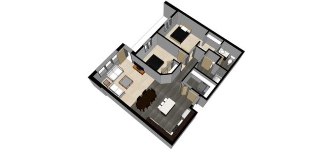 Floorplan - Arbor Courts - Building 1