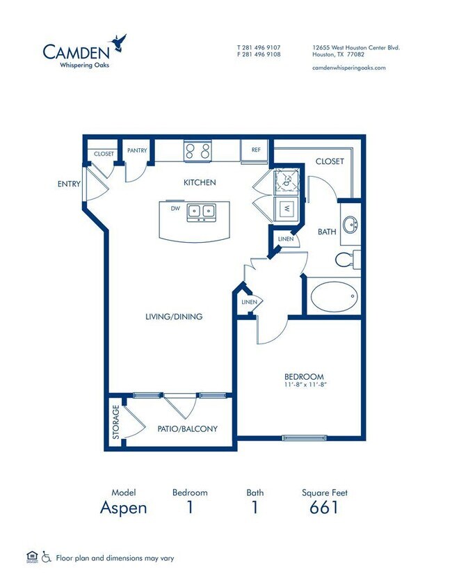 Floorplan - Camden Whispering Oaks