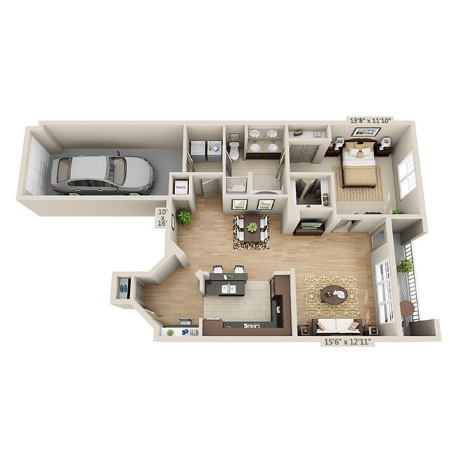 Floorplan - The Estates at Ballantyne