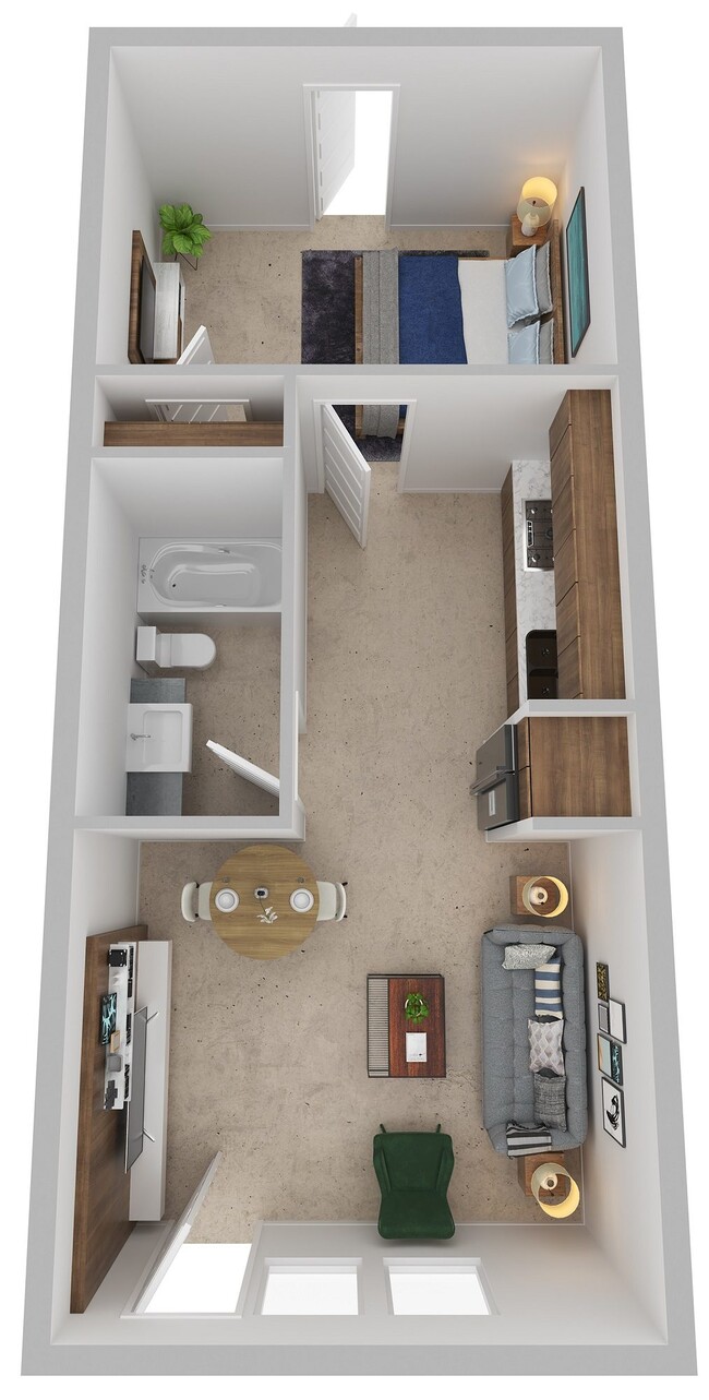 Floorplan - Youngtown Flats