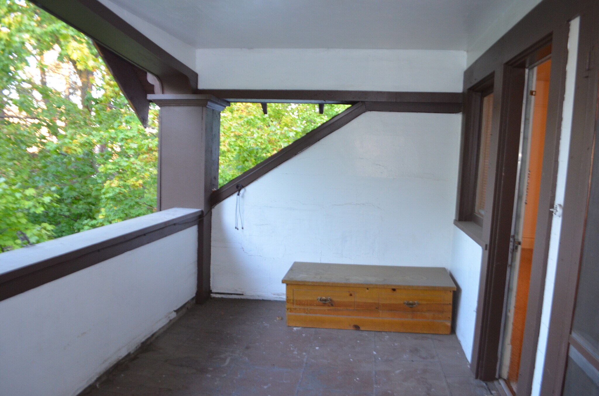 Two bedrooms with walk out porch - 1019 W 6th Ave