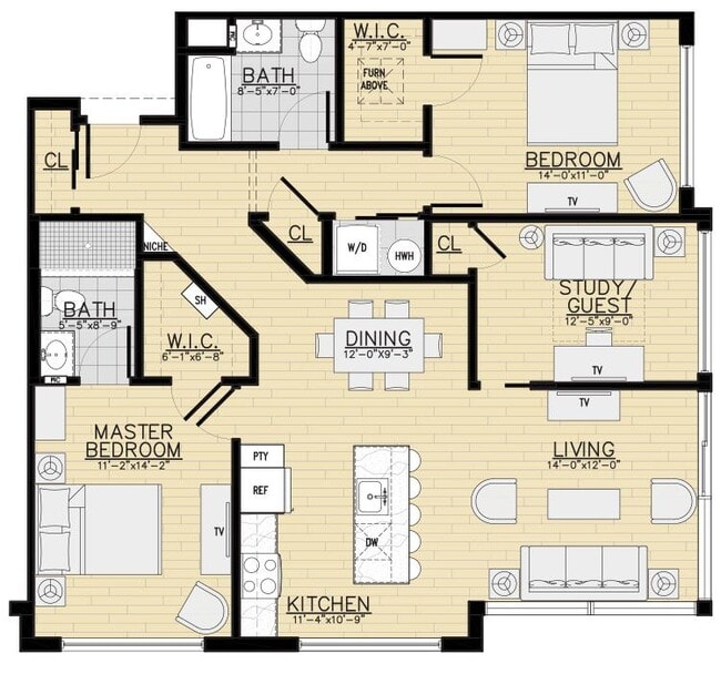 Floorplan - 1177 @ Greystone