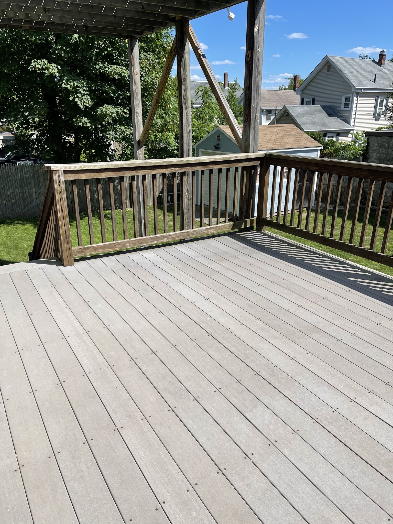 private deck - 12 Berkeley St