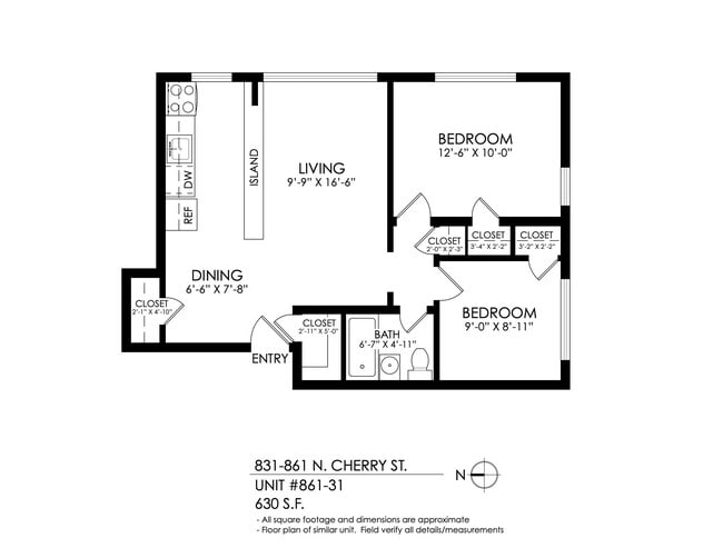 Floorplan - 831-861 Cherry