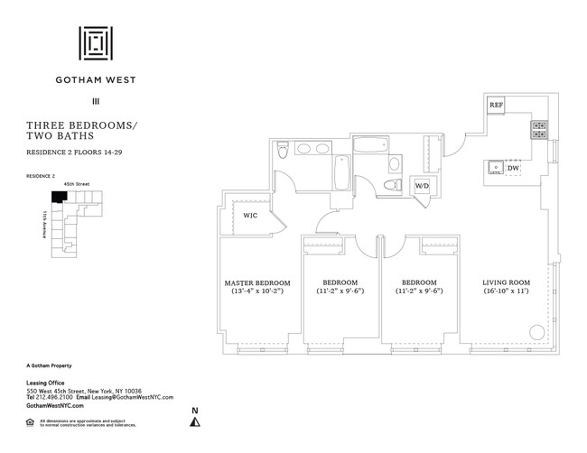 Floorplan - Gotham West