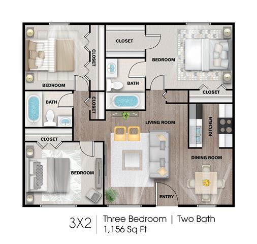 Floorplan - Villas del Tesoro