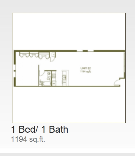 Tarver Unit 22 - Eleventh Street Lofts