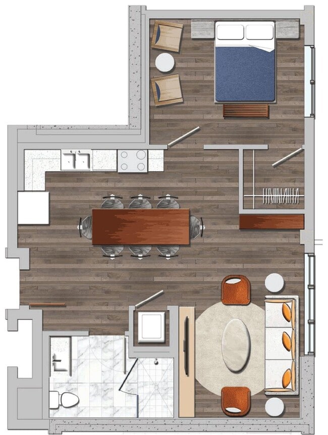 Floorplan - Next on Sixth