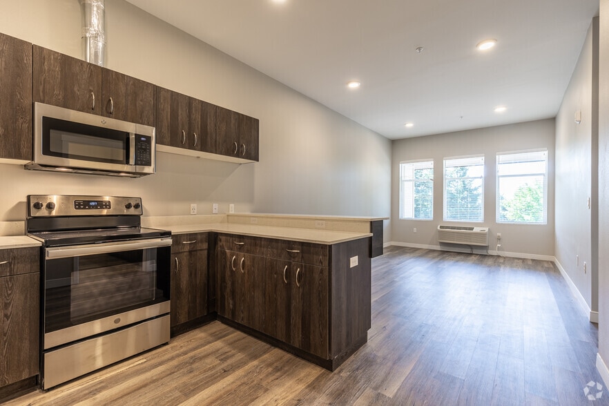 2BR, 1BA - 856SF - 134th Street Lofts