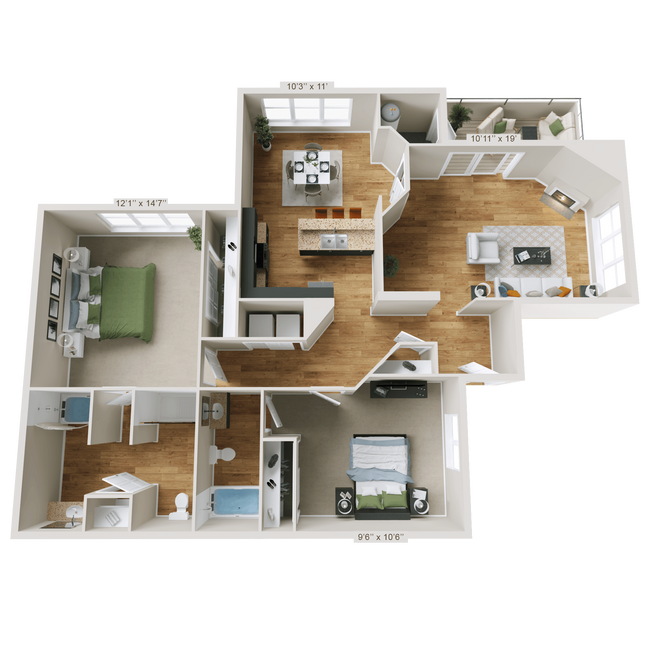 Floorplan - Crestline Cary