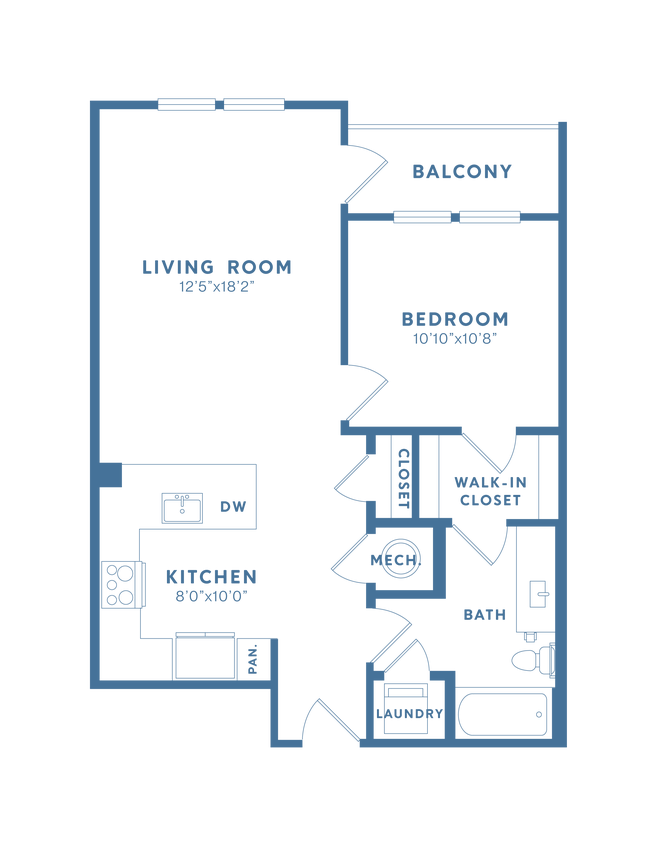 Floorplan - Maren Apartments