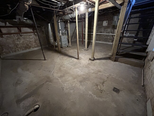 Unfinished basement - 612 W Gordon St