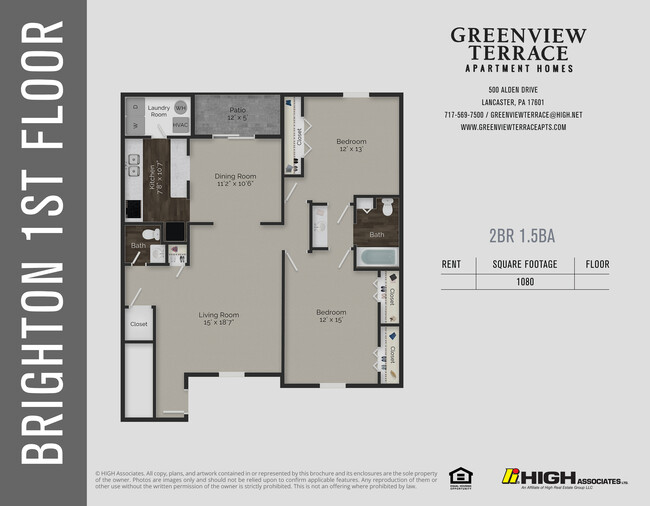 Floorplan - Greenview Terrace