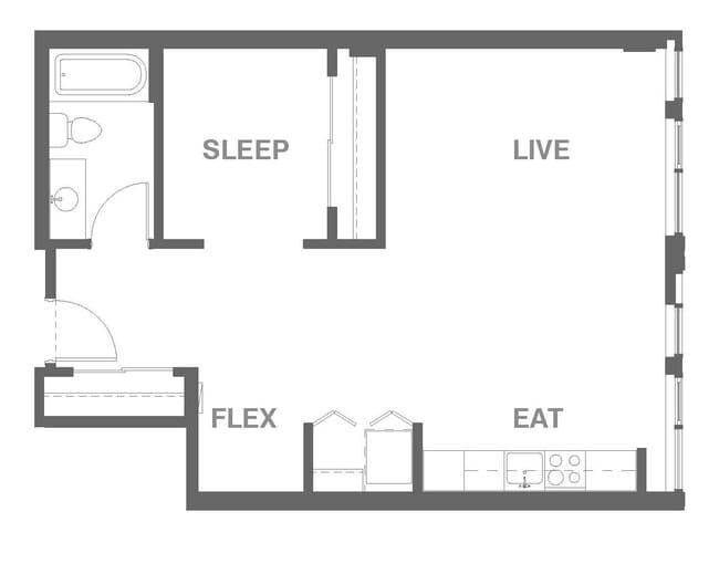 Floorplan - Walton Lofts