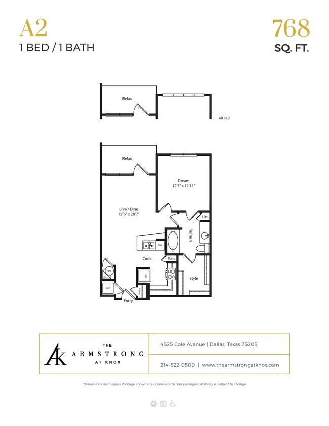 Floorplan - The Armstrong at Knox