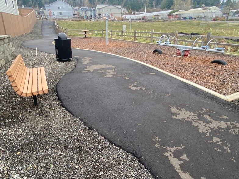 small playground - 17366 SE Hemrich Rd