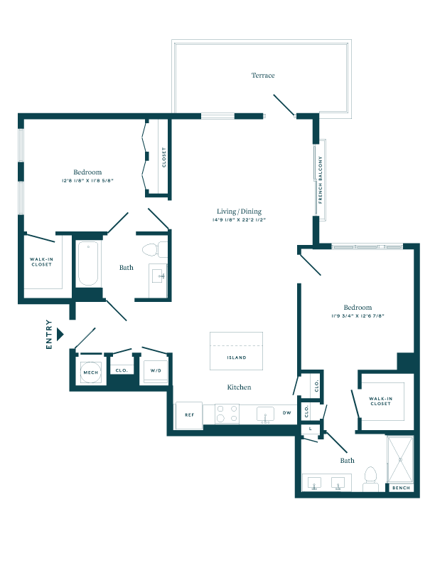 Floorplan - The Lockwood