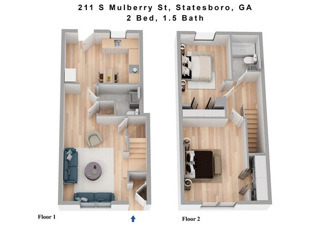 Floorplan - 211 S Mulberry St