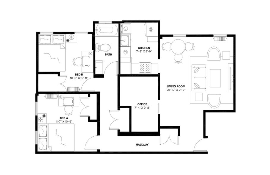 Building Photo - Room in Shared 2 bed/1 bath home