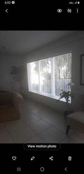 Recreation room window view - 550 Bayshore Dr