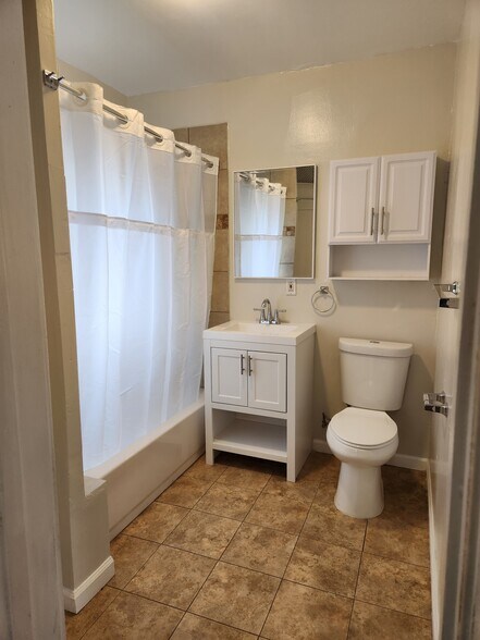 Newly remodeled bath - 3631 E 8th St