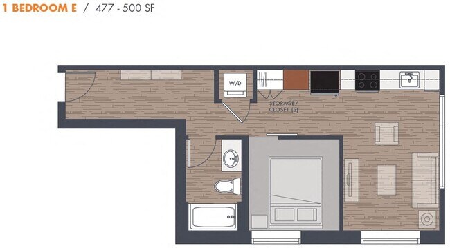 Floorplan - Metro Line Flats