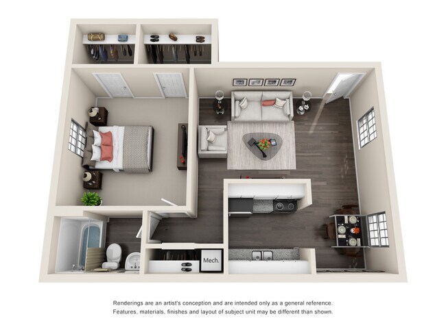 Interior Photo - Car Mel Apartments