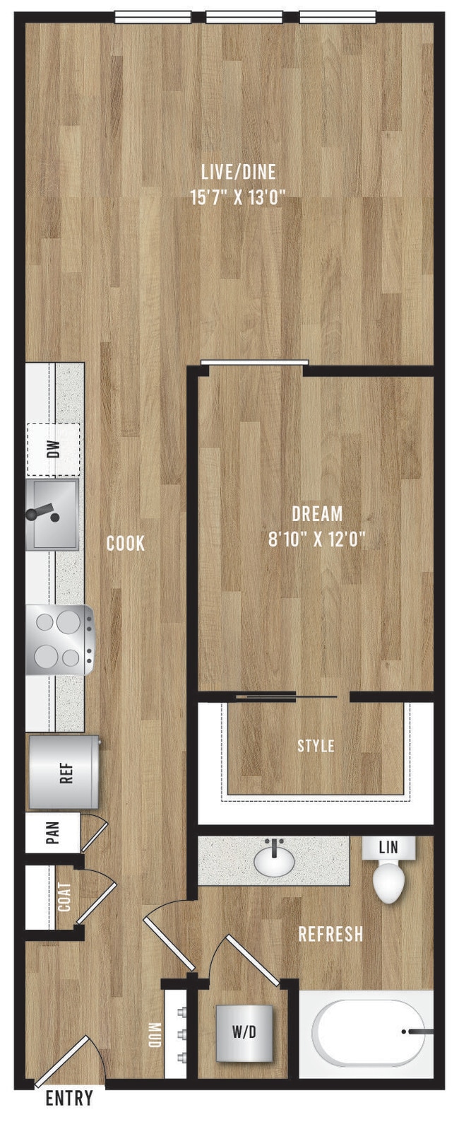 Floorplan - Victor Prosper