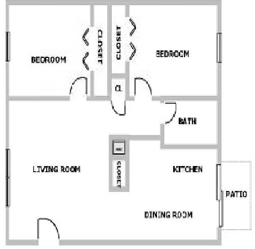 Floorplan - Heritage Apartments