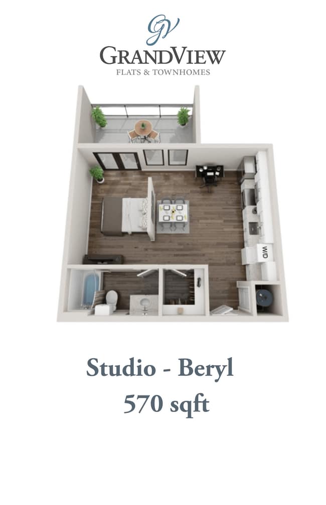 Floorplan - GrandView Flats and Townhomes