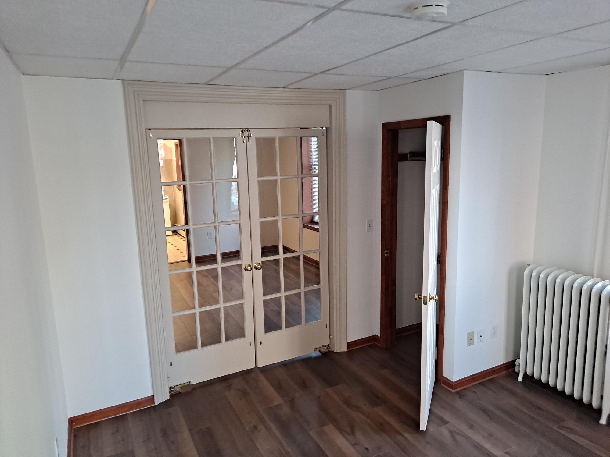1st Bed closet / french doors - 837 W Liberty St