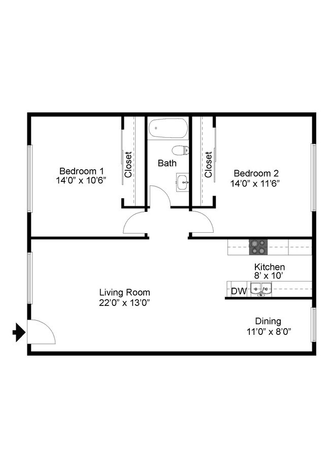 Floorplan - Langdon Park at West Covina