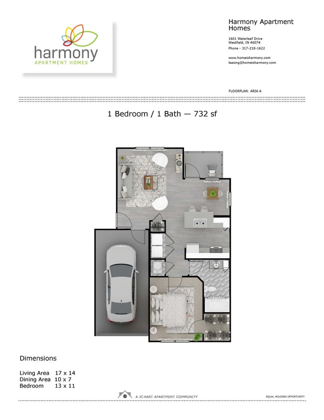 Aria A (U10A) 1.1.jpg - Harmony Apartment Homes