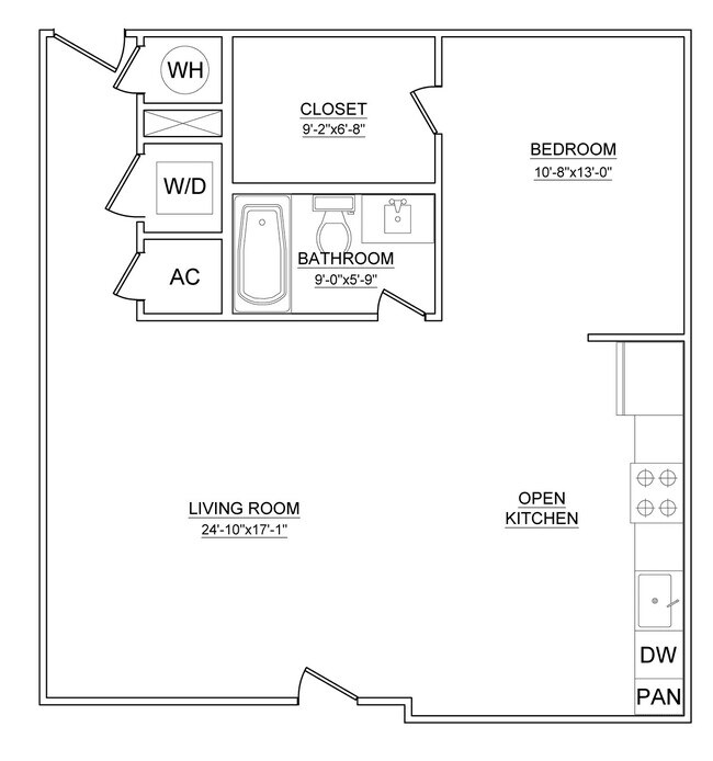 Floorplan - 3235 Dallas Flats