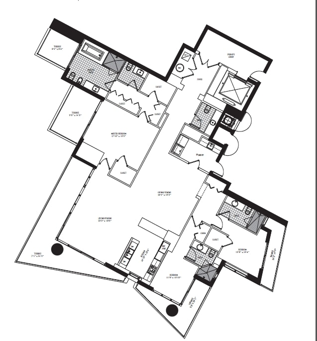 Penthouse - 900 Biscayne