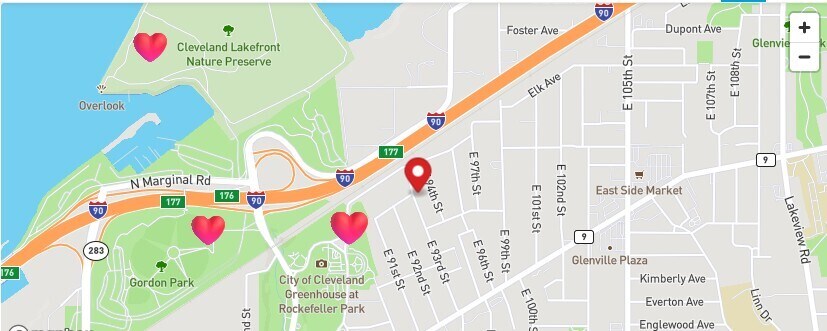 Parks walking distance - 651 E 93rd St
