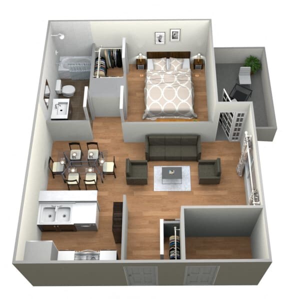 Floorplan - Towne Oaks