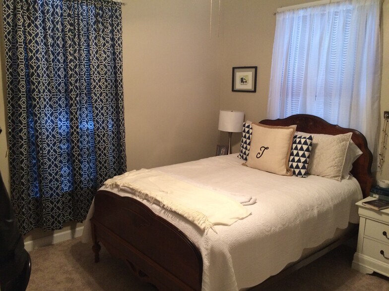 Example of Bedroom 1 with Furniture in Unit B - 2113 Gadsden St