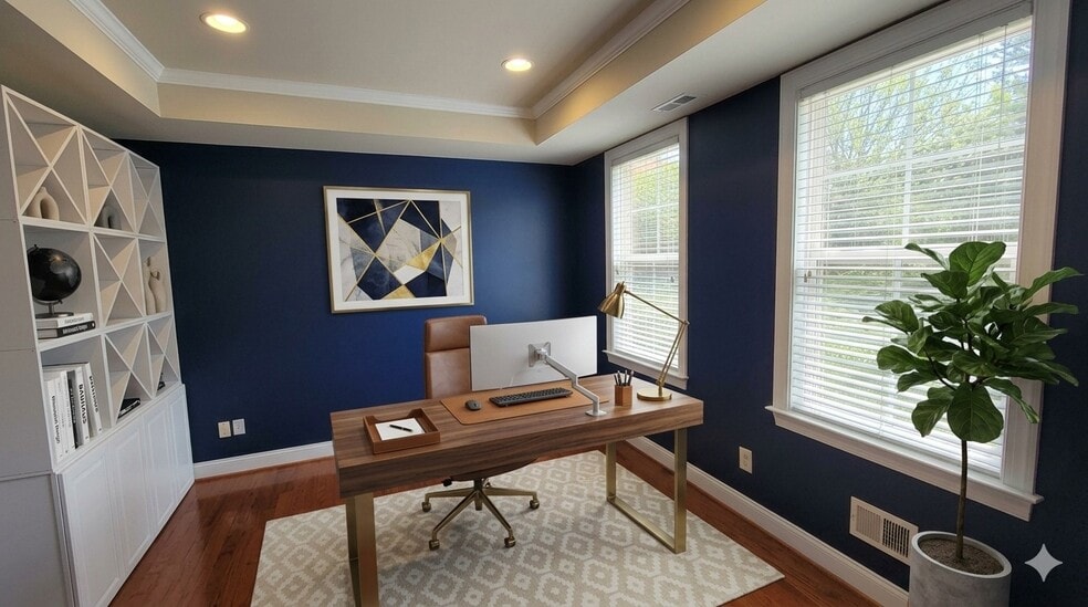 Home office or sitting room - 222 Herndon Station Sq