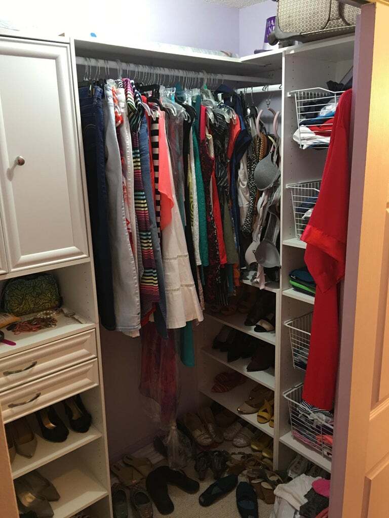 master bedroom walking closet - 373 Springdale Cir