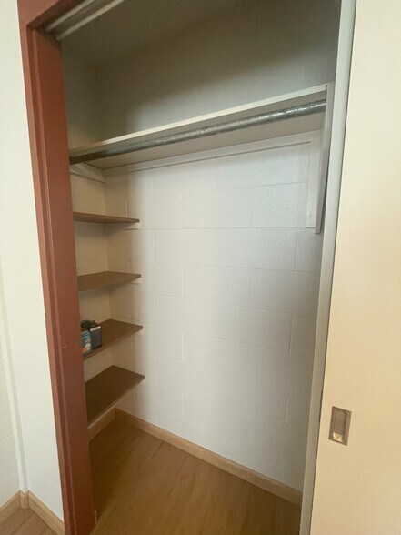 bedroom closet - 1555 Pohaku St