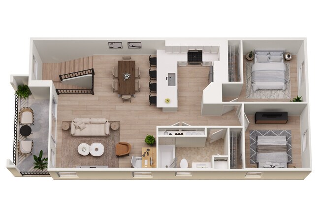 TH Floor Plan Upper Level - Rev3 Encanto West