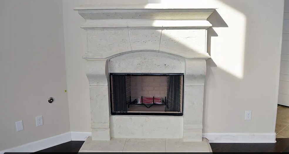 Fireplace - 3811 Ashbury Rd