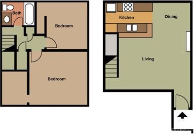 Floorplan - Queenston Plaza Apartments