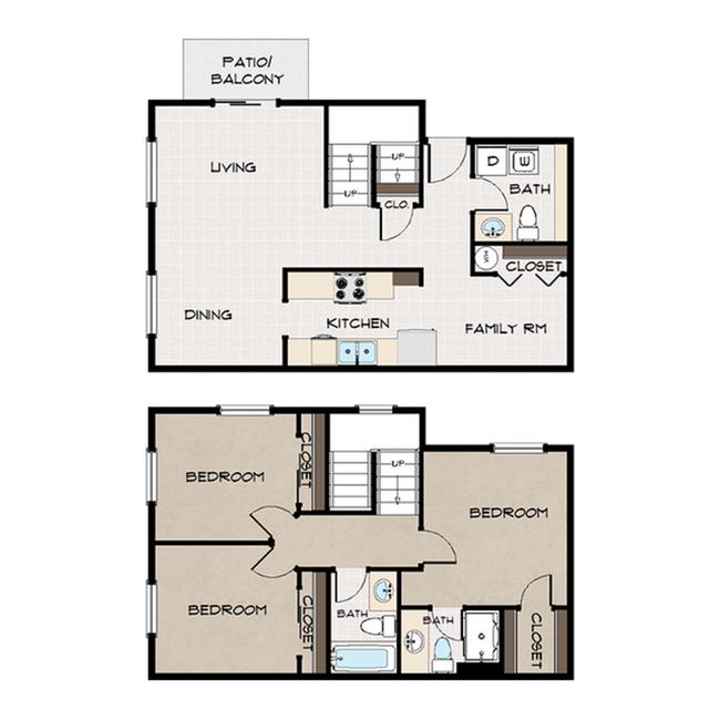 Floorplan - Ascent at South Hill