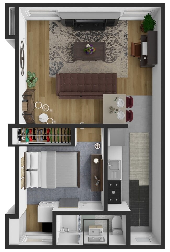 Apartment Floorplan - Rittenhouse Quarter